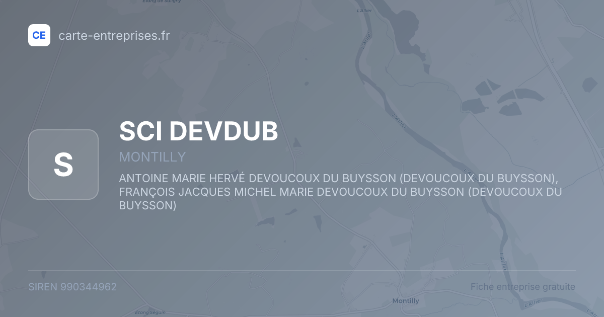 SCI DEVDUB — 990344962 — fiche entreprise