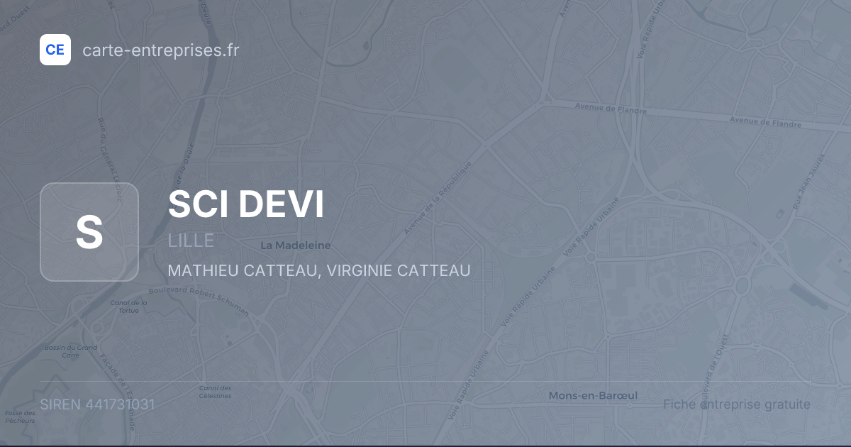 SCI DEVI — 441731031 — fiche entreprise