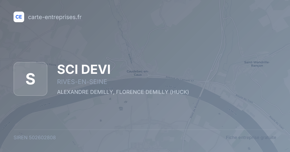 SCI DEVI — 502602808 — fiche entreprise