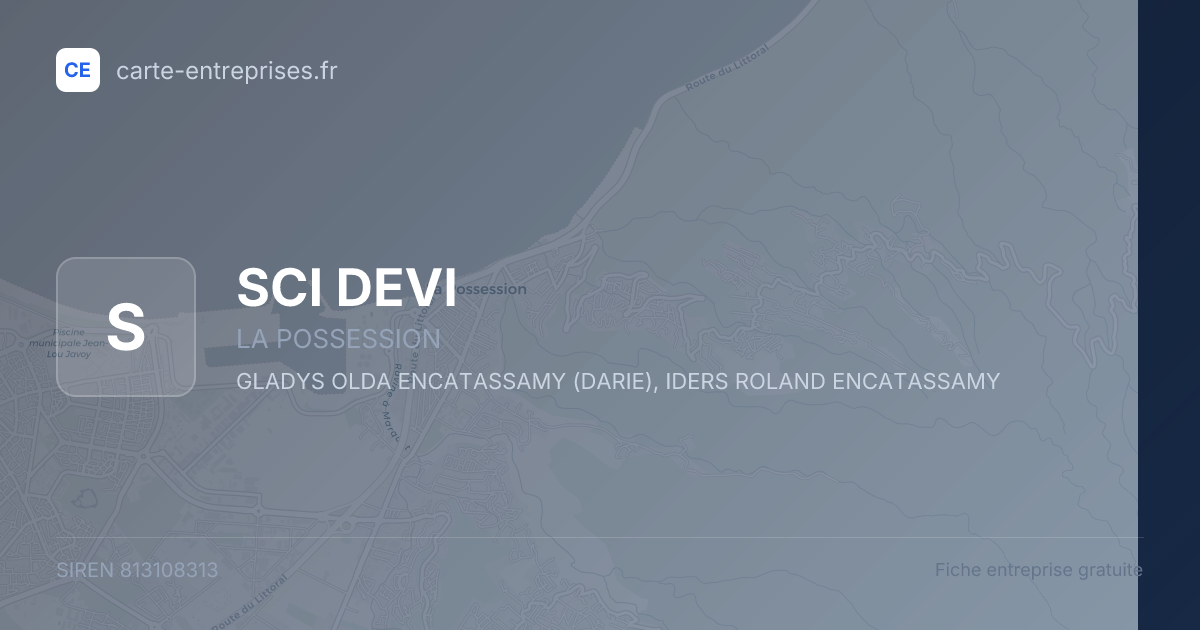 SCI DEVI — 813108313 — fiche entreprise