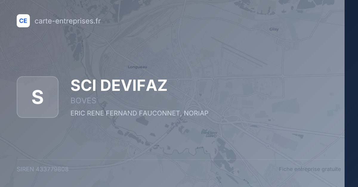 SCI DEVIFAZ — 433779808 — fiche entreprise