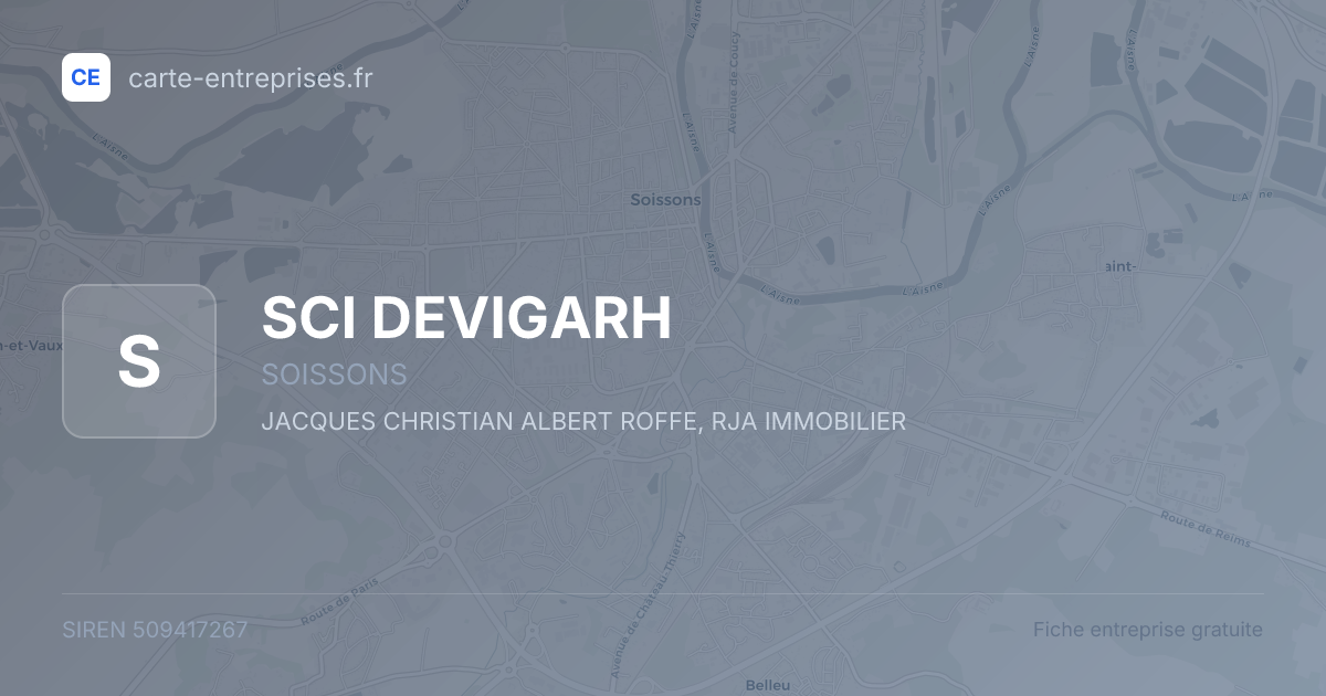 SCI DEVIGARH — 509417267 — fiche entreprise