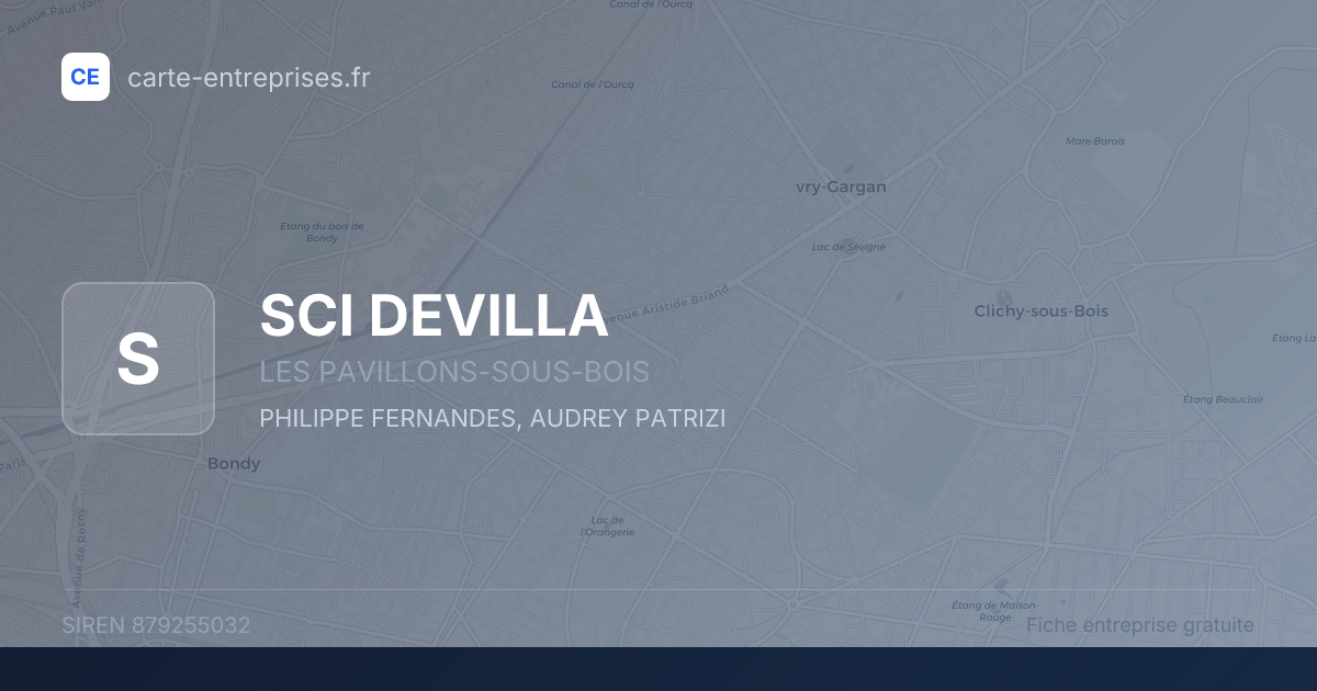 SCI DEVILLA — 879255032 — fiche entreprise
