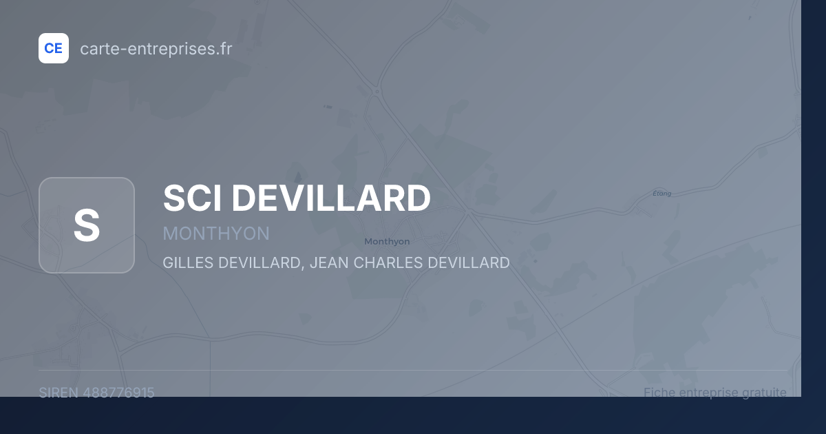 SCI DEVILLARD — 488776915 — fiche entreprise