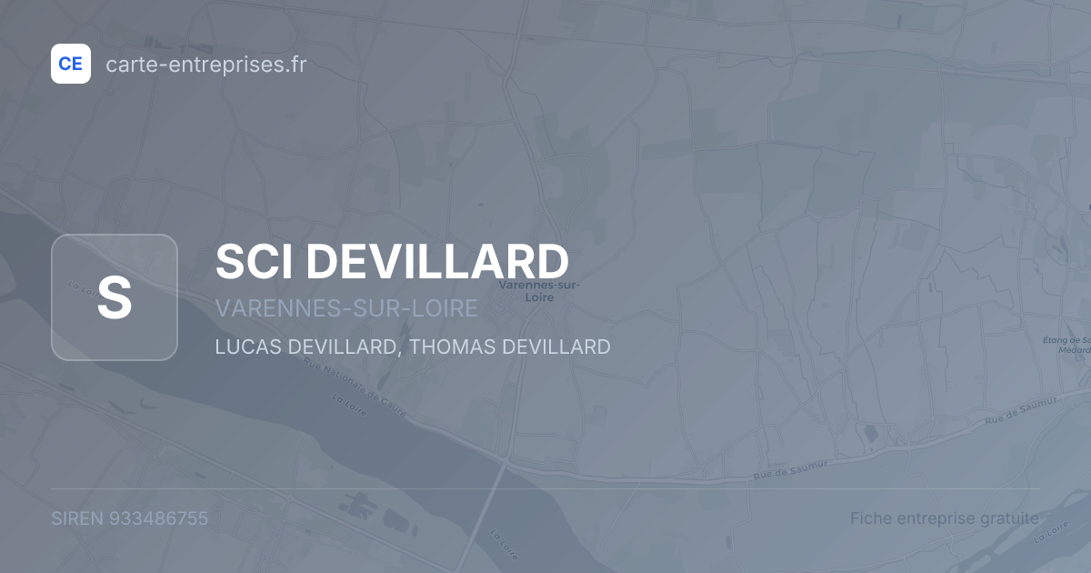 SCI DEVILLARD — 933486755 — fiche entreprise