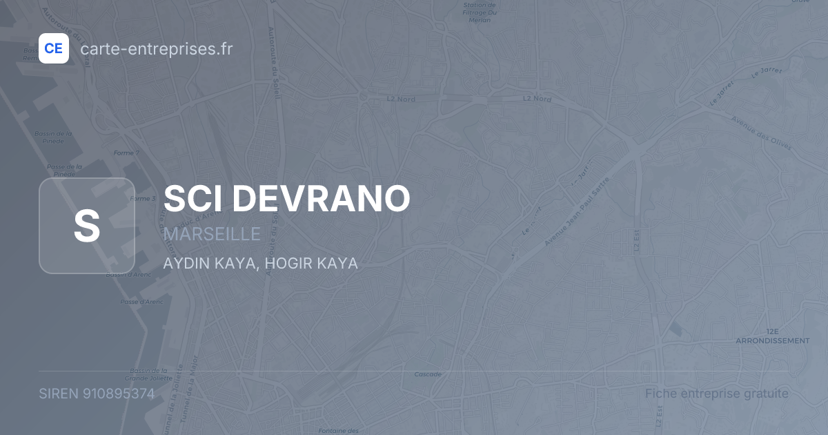 SCI DEVRANO — 910895374 — fiche entreprise