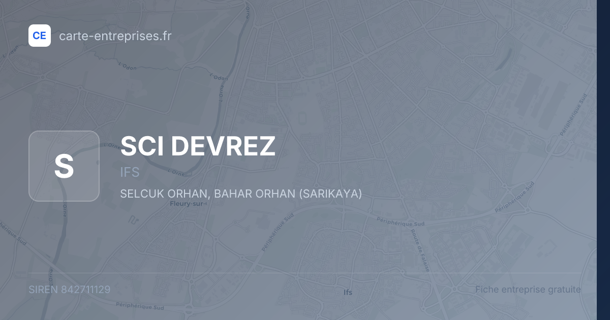 SCI DEVREZ — 842711129 — fiche entreprise