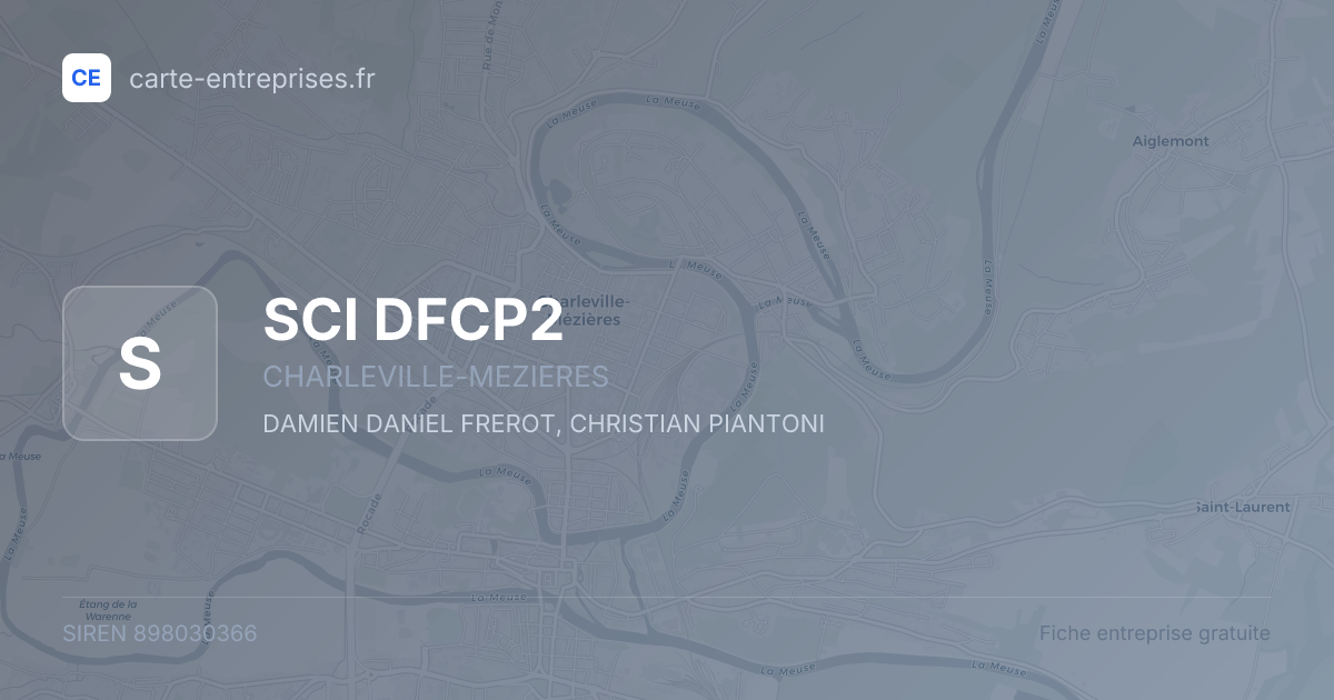 SCI DFCP2 — 898030366 — fiche entreprise