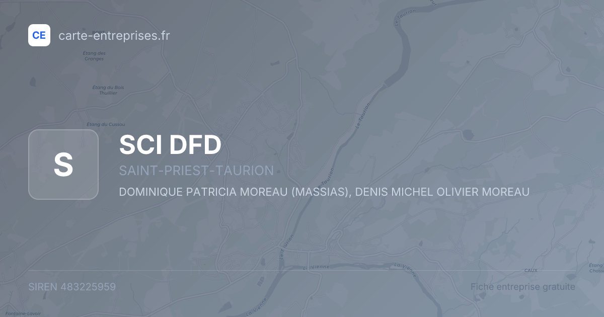 SCI DFD — 483225959 — fiche entreprise