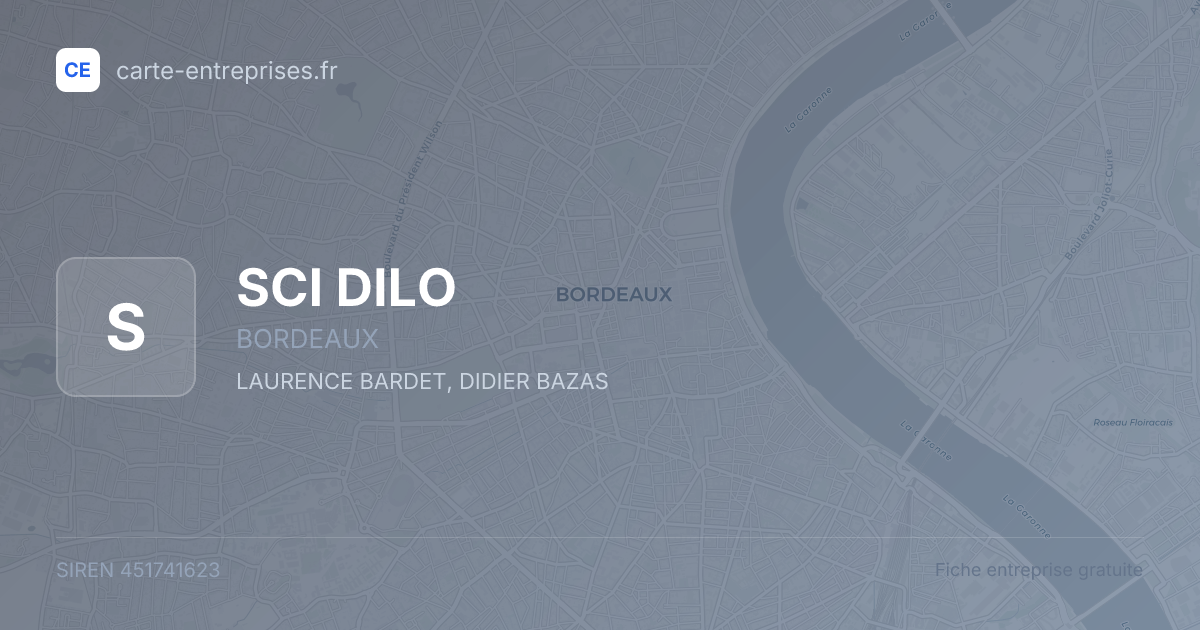 SCI DILO — 451741623 — fiche entreprise