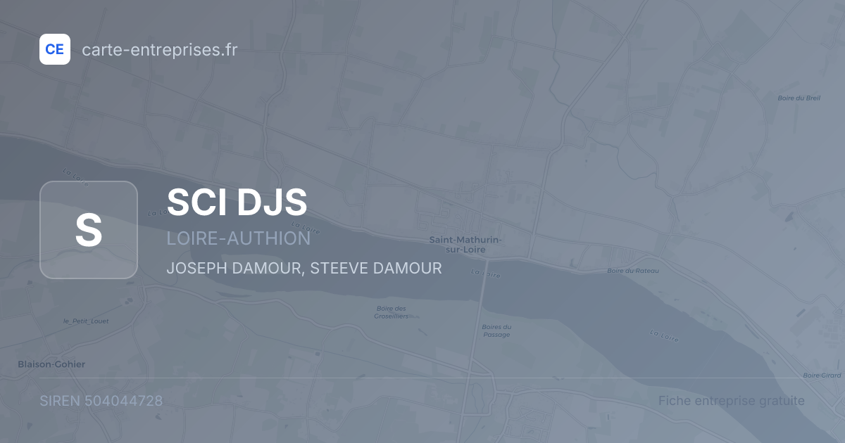 SCI DJS — 504044728 — fiche entreprise