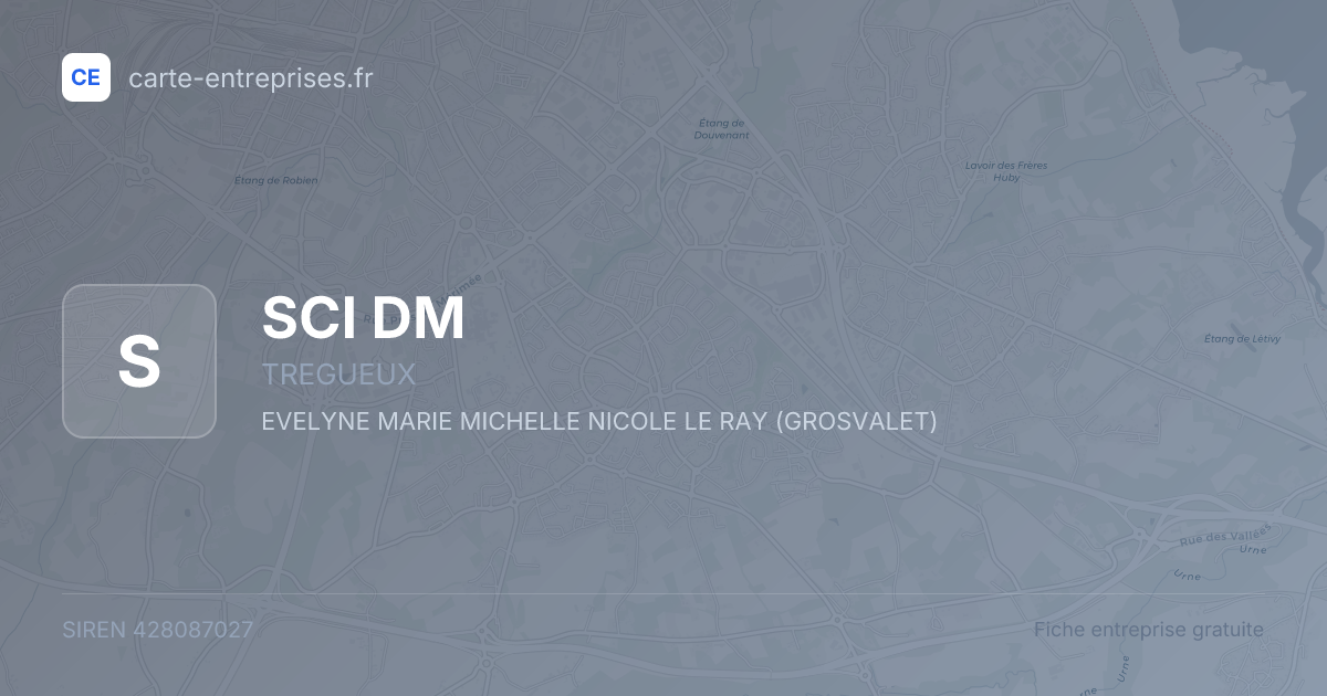 SCI DM — 428087027 — fiche entreprise