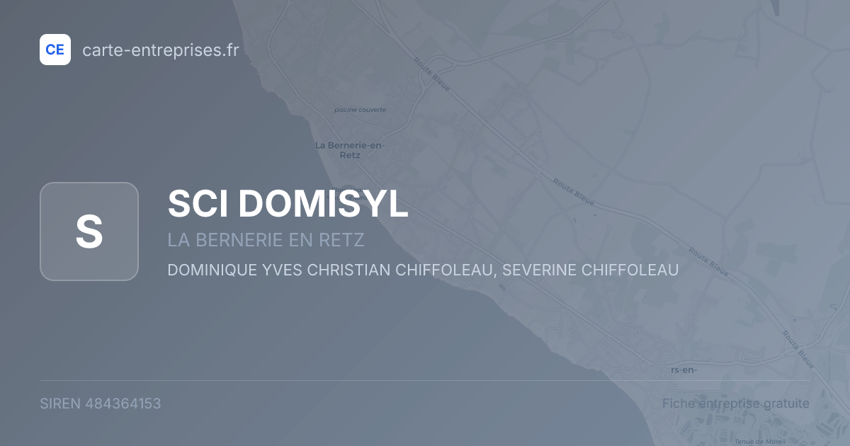 SCI DOMISYL — 484364153 — fiche entreprise