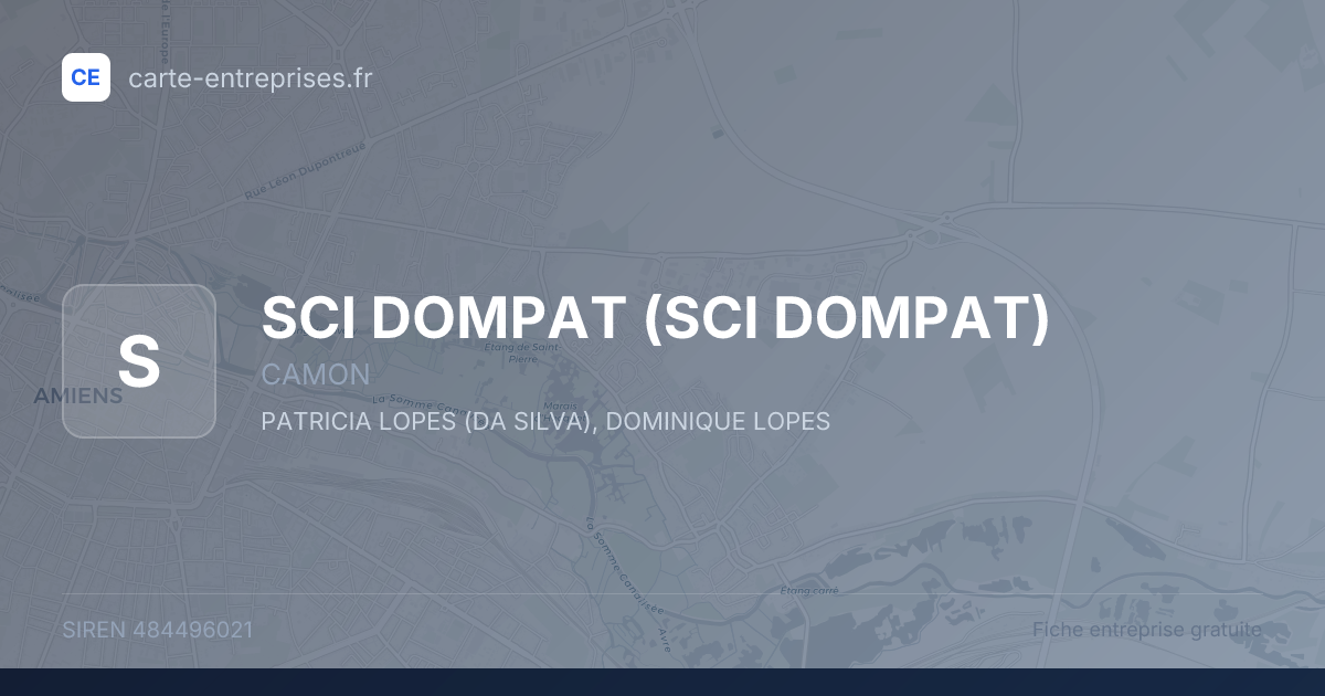 SCI DOMPAT — 484496021 — fiche entreprise