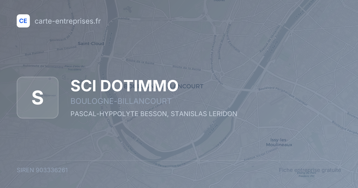 SCI DOTIMMO — 903336261 — fiche entreprise