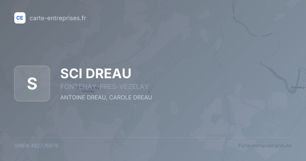 SCI DREAU — 482776879 — fiche entreprise