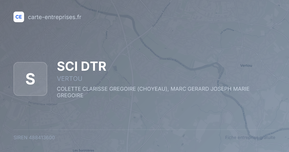 SCI DTR — 488413600 — fiche entreprise