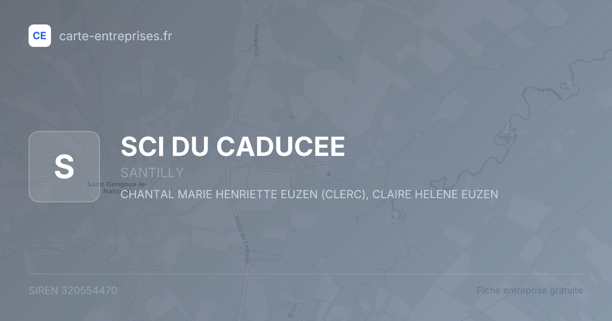 SCI DU CADUCEE — 320554470 — fiche entreprise