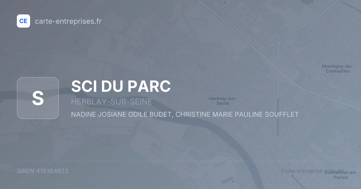 SCI DU PARC — 419364823 — fiche entreprise