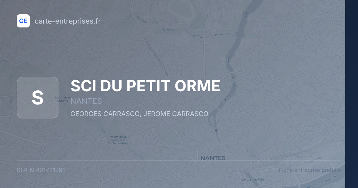 SCI DU PETIT ORME — 421721291 — fiche entreprise
