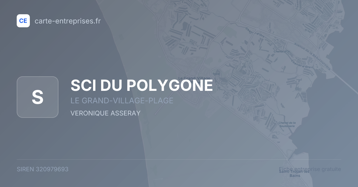SCI DU POLYGONE — 320979693 — fiche entreprise