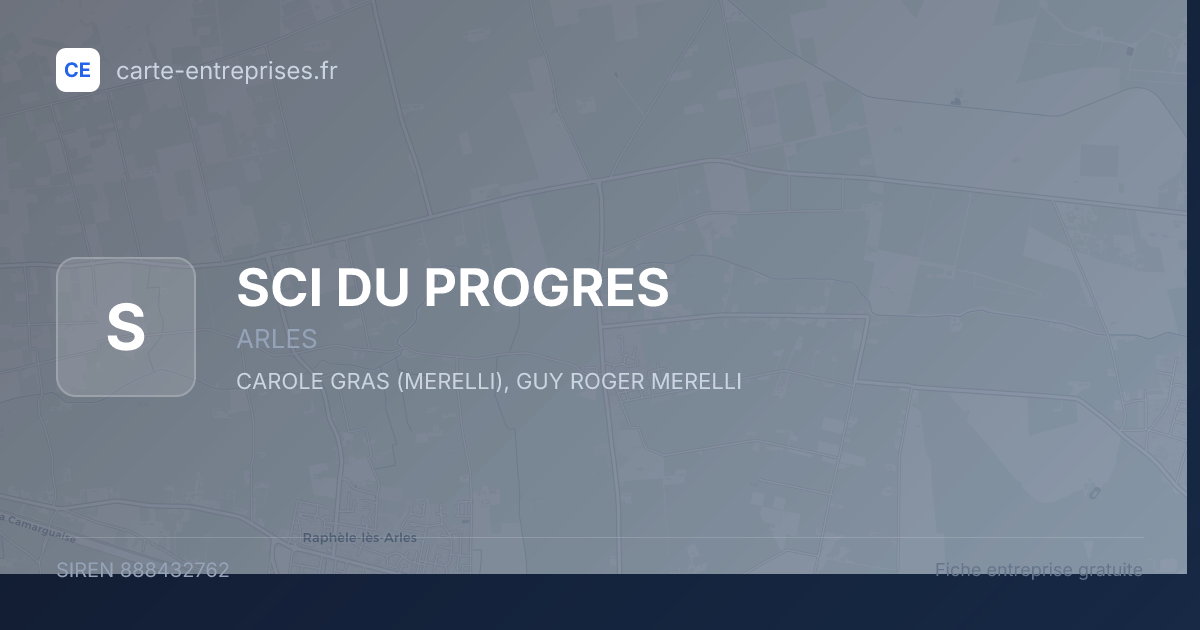 SCI DU PROGRES — 888432762 — fiche entreprise
