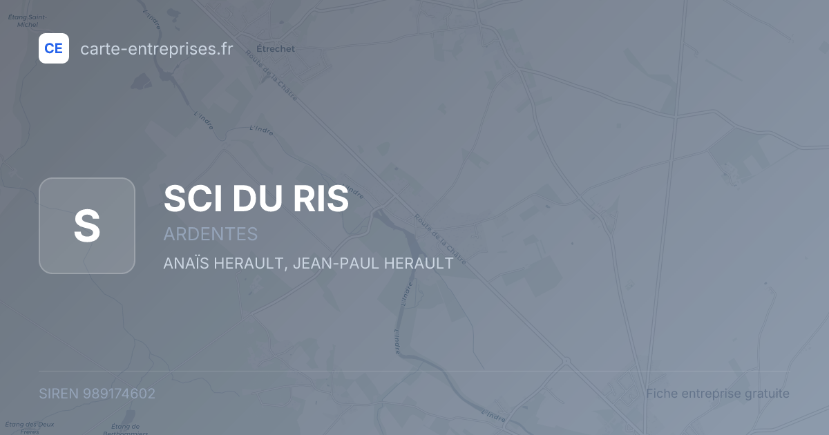 SCI DU RIS — 989174602 — fiche entreprise
