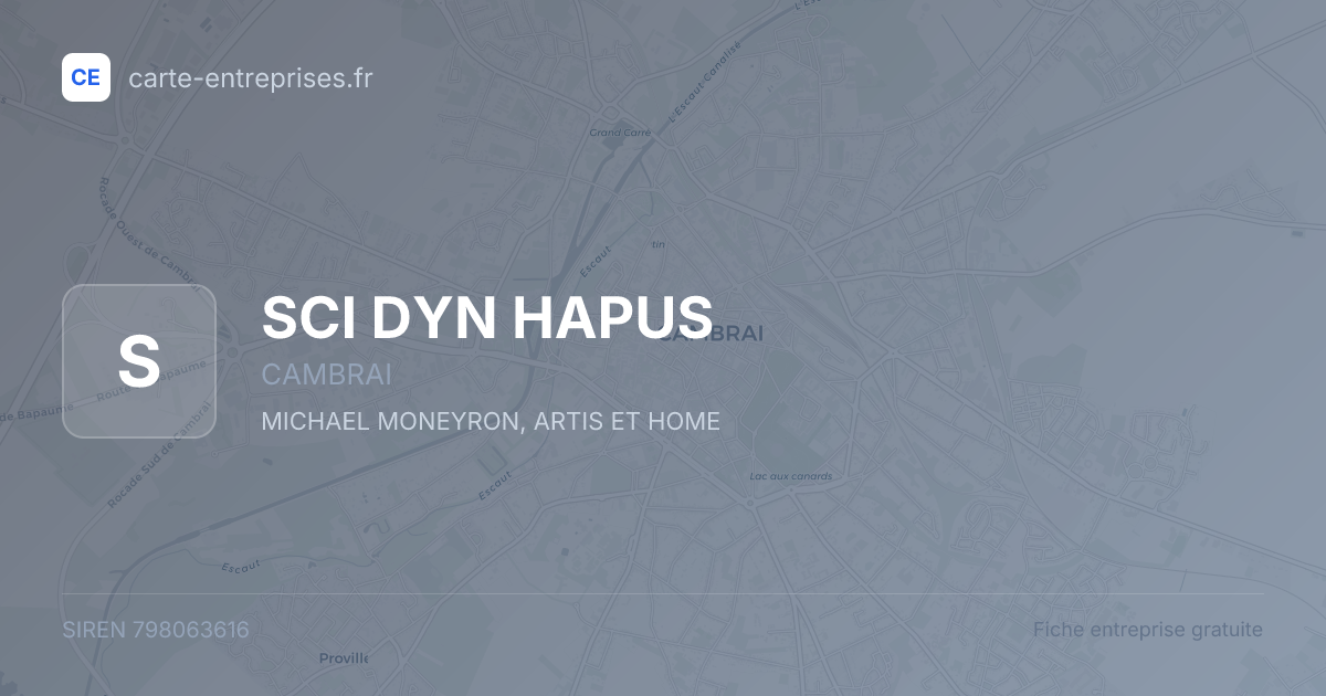 SCI DYN HAPUS — 798063616 — fiche entreprise
