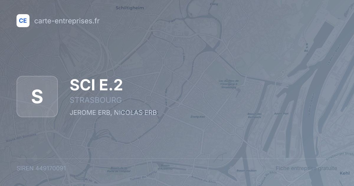 SCI E.2 — 449170091 — fiche entreprise
