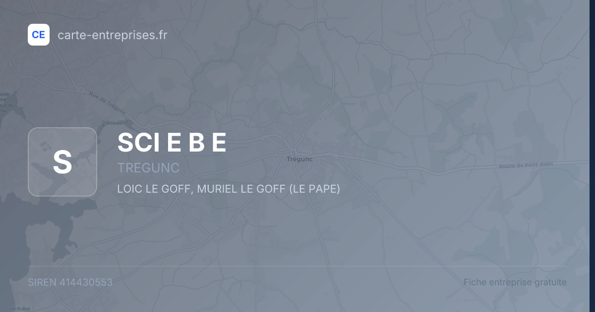 SCI E B E — 414430553 — fiche entreprise