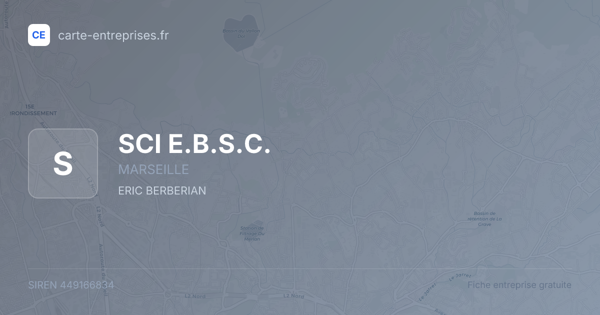 SCI E.B.S.C. — 449166834 — fiche entreprise