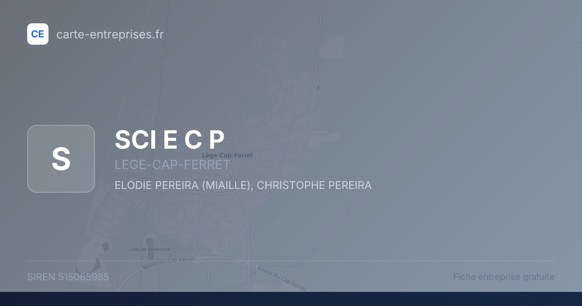 SCI E C P — 515065985 — fiche entreprise