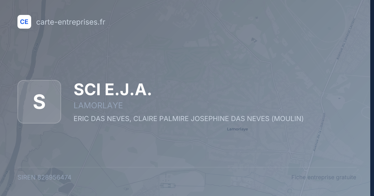 SCI E.J.A. — 828956474 — fiche entreprise