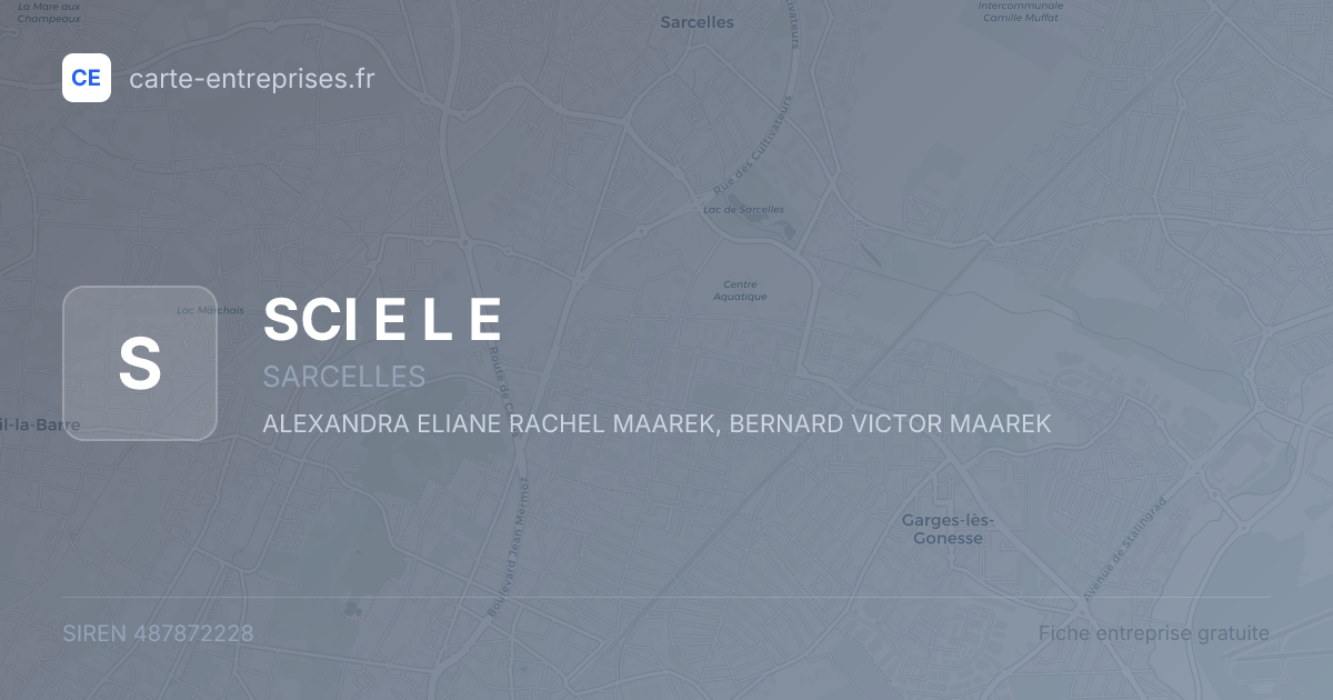 SCI E L E — 487872228 — fiche entreprise