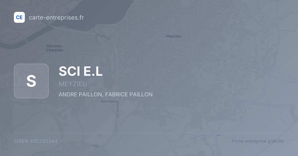 SCI E.L — 485293344 — fiche entreprise