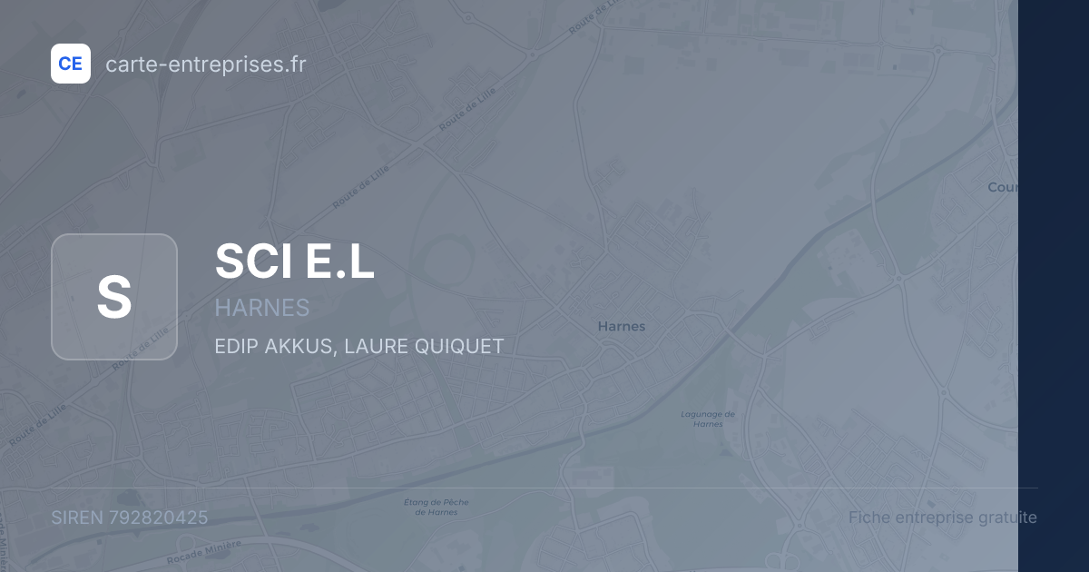 SCI E.L — 792820425 — fiche entreprise