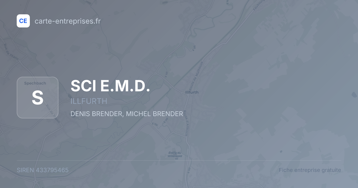 SCI E.M.D. — 433795465 — fiche entreprise