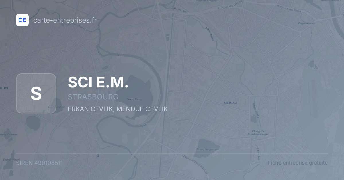 SCI E.M. — 490108511 — fiche entreprise