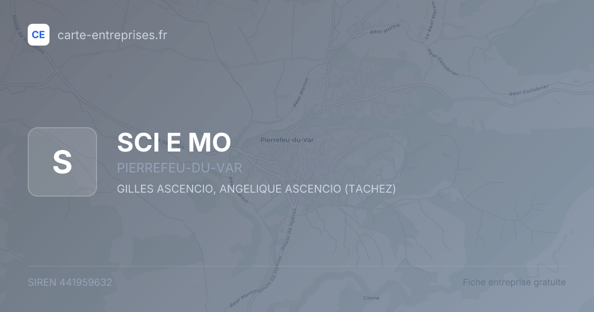 SCI E MO — 441959632 — fiche entreprise