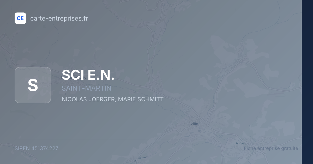 SCI E.N. — 451374227 — fiche entreprise