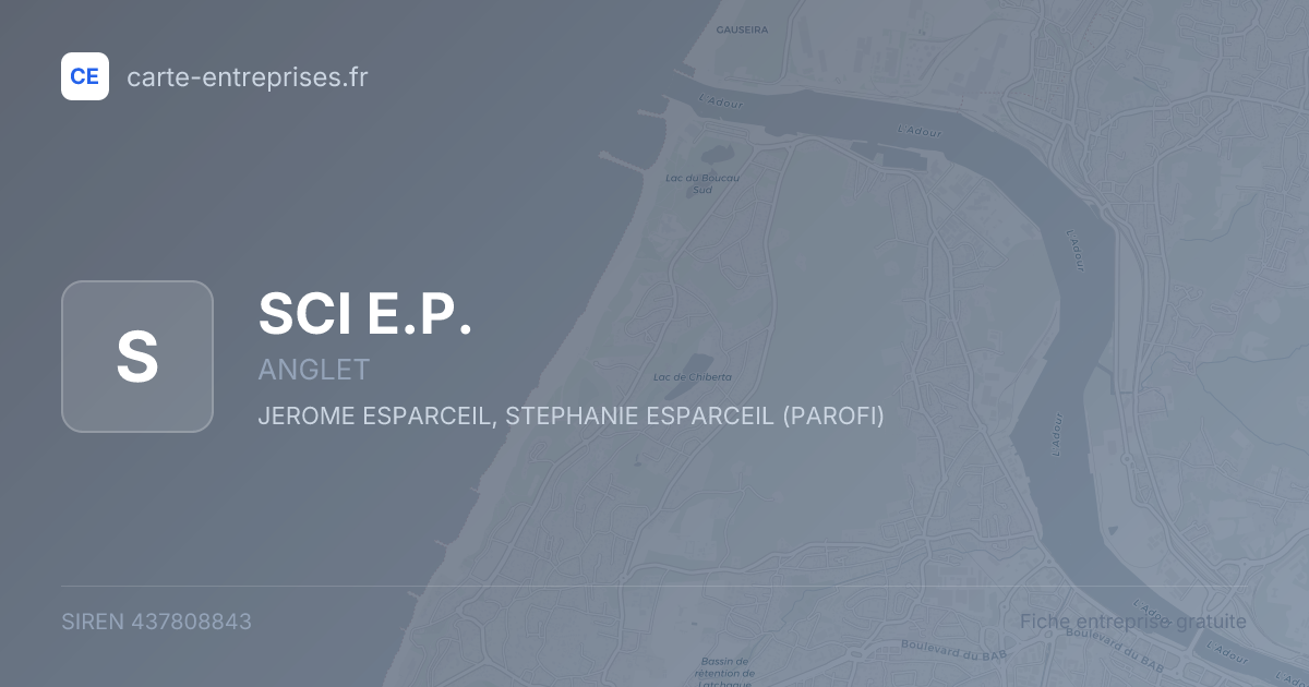 SCI E.P. — 437808843 — fiche entreprise
