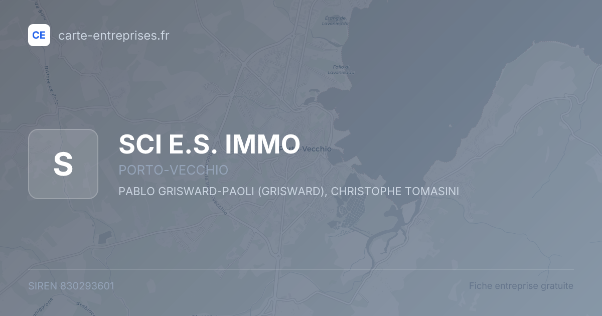 SCI E.S. IMMO — 830293601 — fiche entreprise