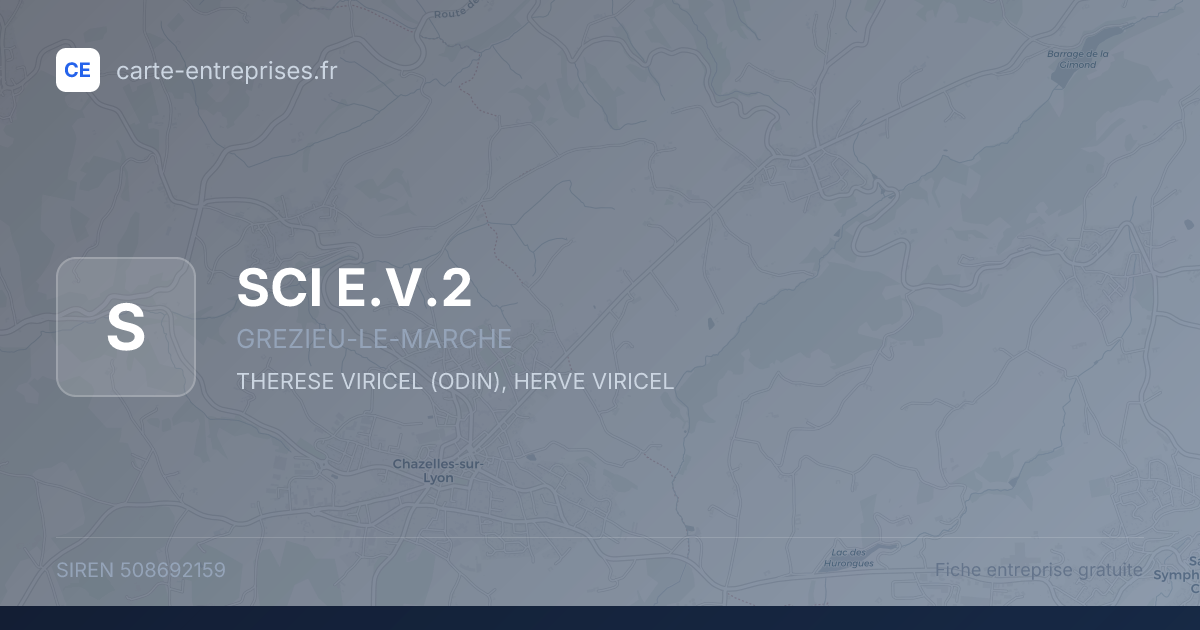 SCI E.V.2 — 508692159 — fiche entreprise