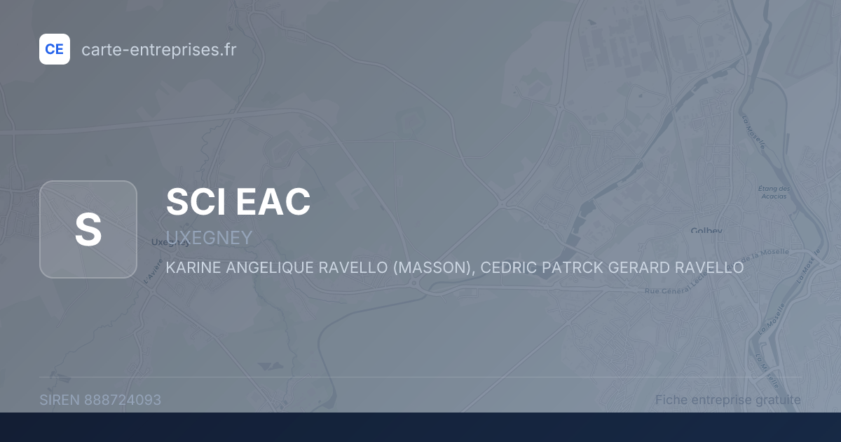SCI EAC — 888724093 — fiche entreprise