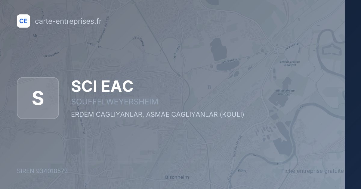 SCI EAC — 934018573 — fiche entreprise