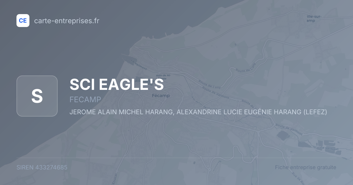 SCI EAGLE'S — 433274685 — fiche entreprise