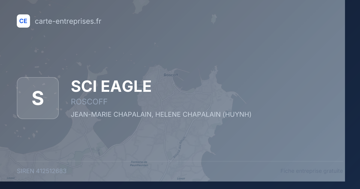 SCI EAGLE — 412512683 — fiche entreprise
