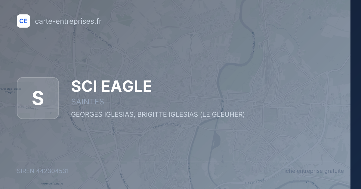 SCI EAGLE — 442304531 — fiche entreprise