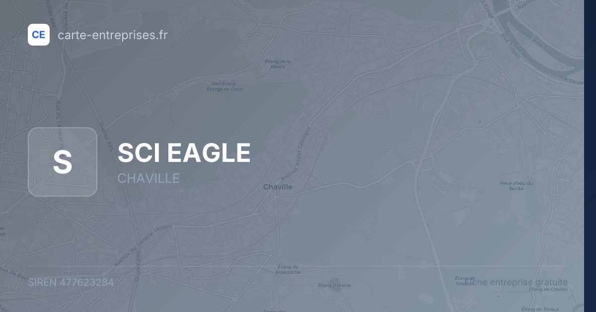 SCI EAGLE — 477623284 — fiche entreprise