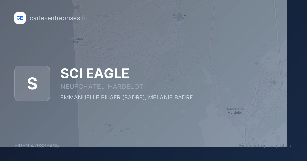 SCI EAGLE — 479338485 — fiche entreprise